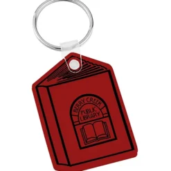 Book Soft Keychain - Opaque