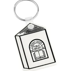 Book Soft Keychain - Opaque