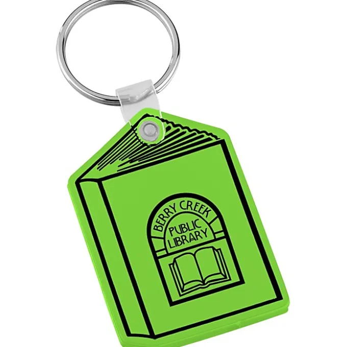 Book Soft Keychain - Translucent