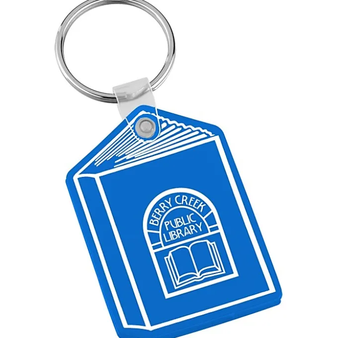 Book Soft Keychain - Translucent