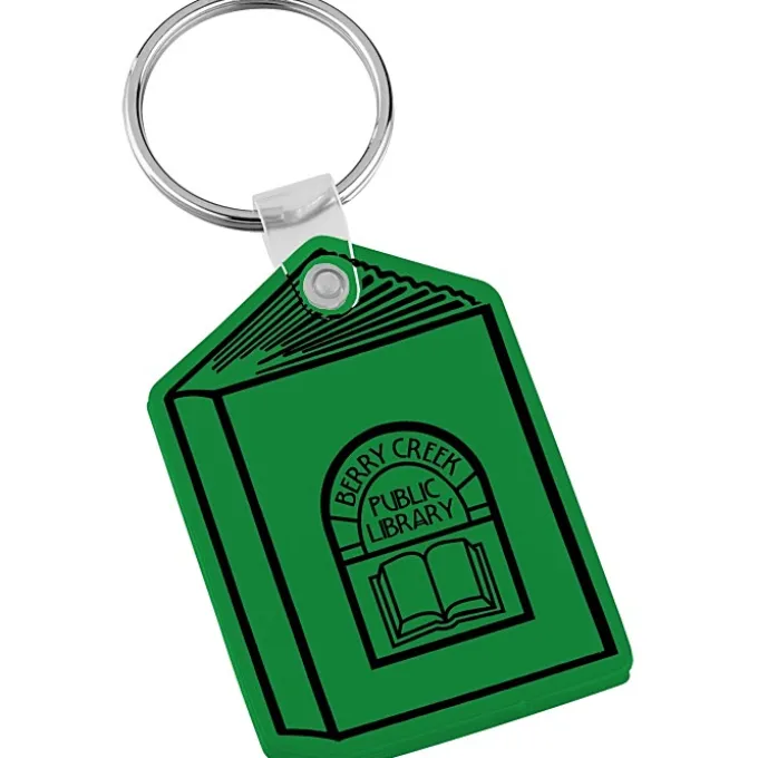 Book Soft Keychain - Translucent