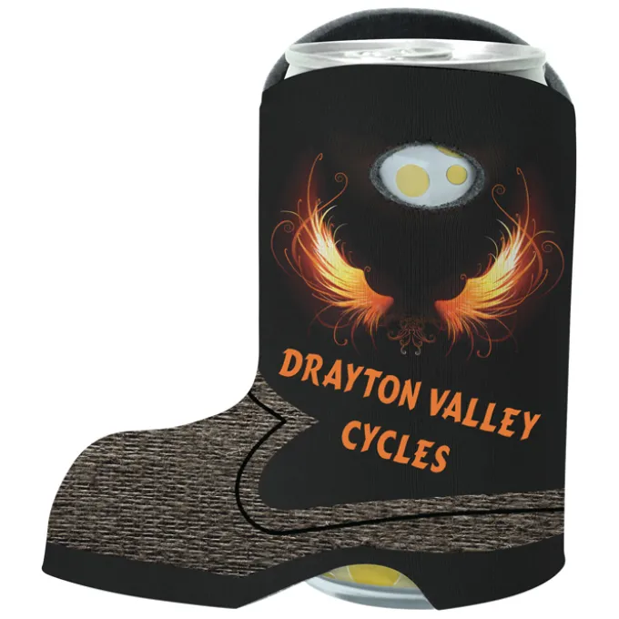 Boot Pocket Can Holder - Full Color