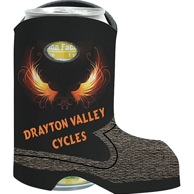 Boot Pocket Can Holder - Full Color