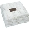 Bordeaux Faux Fur Throw Blanket