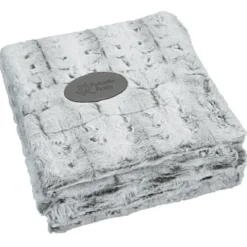 Bordeaux Faux Fur Throw Blanket
