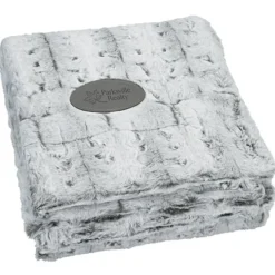 Bordeaux Faux Fur Throw Blanket - 24 hr