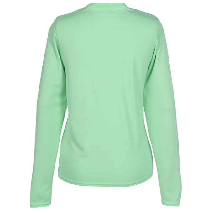 Boston Long Sleeve Training Tech Tee - Ladies' - Embroidered