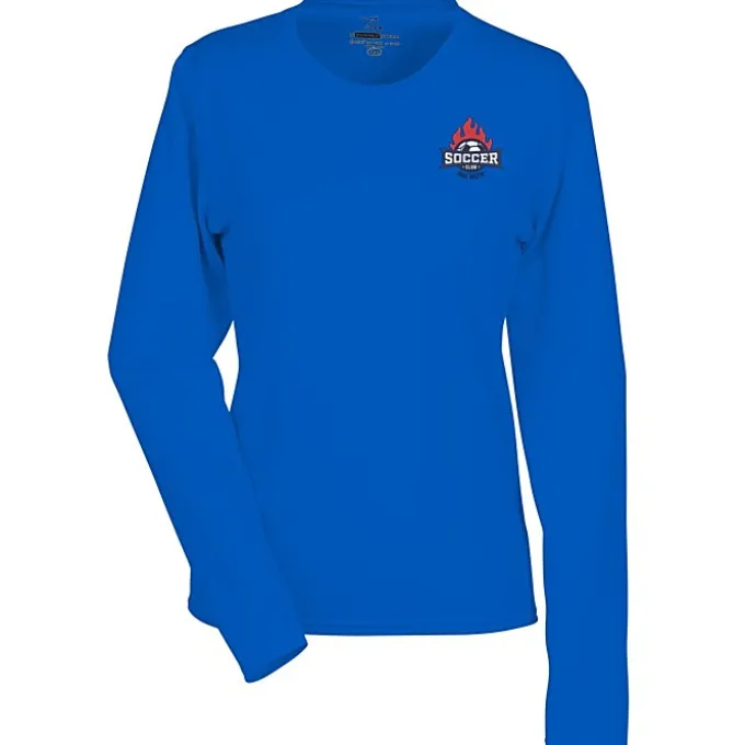 Boston Long Sleeve Training Tech Tee - Ladies' - Embroidered