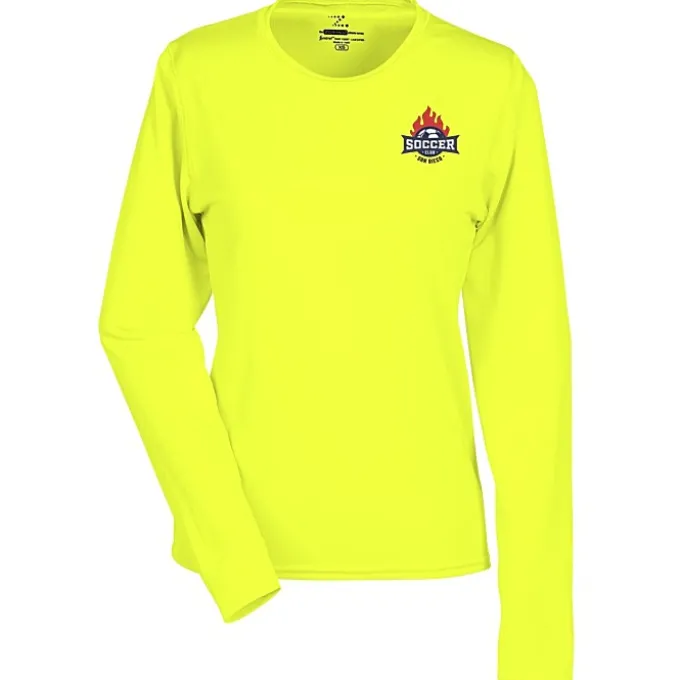 Boston Long Sleeve Training Tech Tee - Ladies' - Embroidered