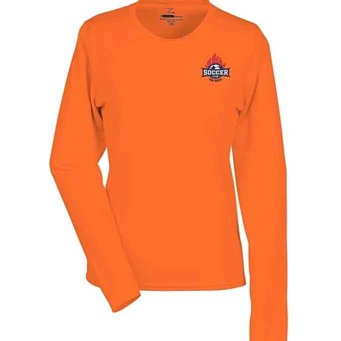 Boston Long Sleeve Training Tech Tee - Ladies' - Embroidered