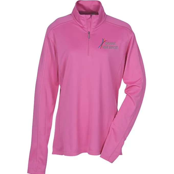 Boston Training Tech 1/4-Zip Pullover - Ladies' - Embroidered