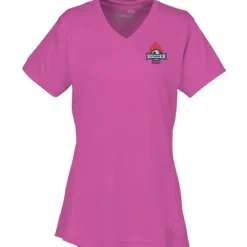 Boston V-Neck Training Tech Tee- Ladies' - Embroidered