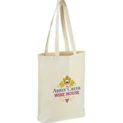 Bottom Gusset 5 oz. Organic Cotton Tote - Full Color