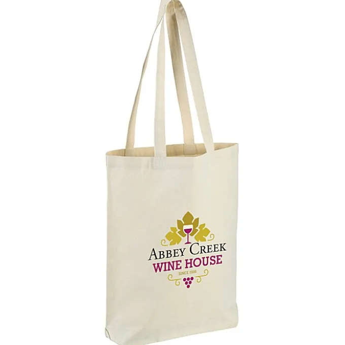 Bottom Gusset 5 oz. Organic Cotton Tote - Full Color