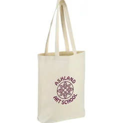 Bottom Gusset 5 oz. Organic Cotton Tote