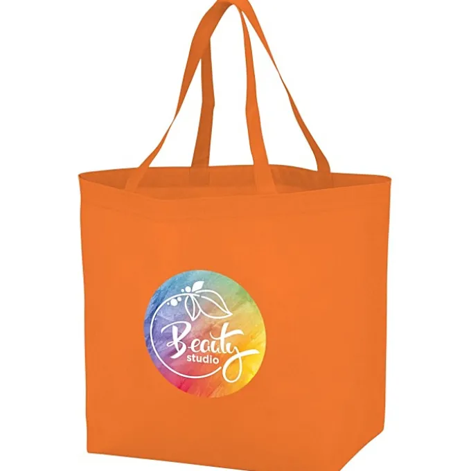 Bottom Gusset Shopper - 13 inches x 19 1/2 inches - Full Color