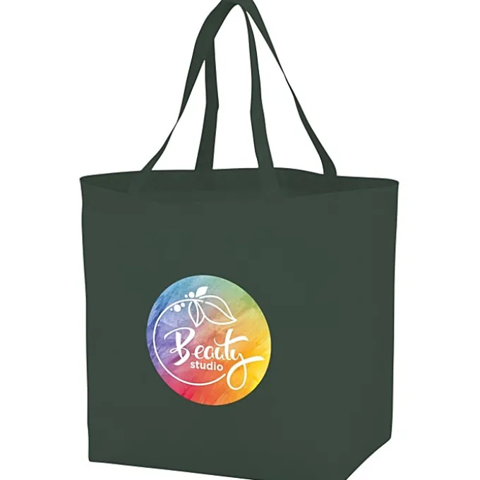 Bottom Gusset Shopper - 13 inches x 19 1/2 inches - Full Color