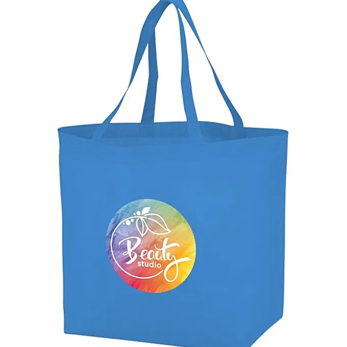 Bottom Gusset Shopper - 13 inches x 19 1/2 inches - Full Color