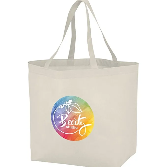 Bottom Gusset Shopper - 13 inches x 19 1/2 inches - Full Color