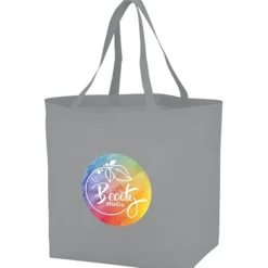 Bottom Gusset Shopper - 13 inches x 19 1/2 inches - Full Color