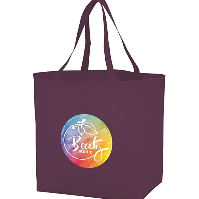 Bottom Gusset Shopper - 13 inches x 19 1/2 inches - Full Color