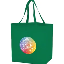 Bottom Gusset Shopper - 13 inches x 19 1/2 inches - Full Color