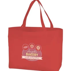 Bottom Gusset Shopper - 12 inches x 20 inches - Full Color