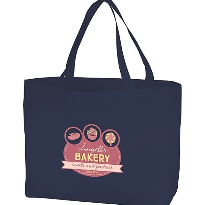 Bottom Gusset Shopper - 12 inches x 20 inches - Full Color