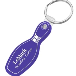 Bowling Pin Soft Keychain - Opaque