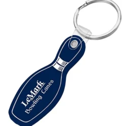 Bowling Pin Soft Keychain - Opaque