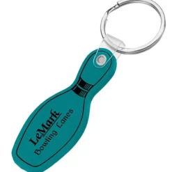 Bowling Pin Soft Keychain - Opaque