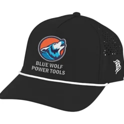 Branded Bills Bare Curved Rope Cap - Embroidered