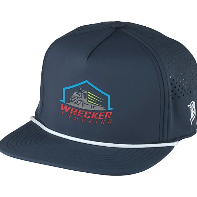 Branded Bills Bare Flat Rope Cap - Embroidered