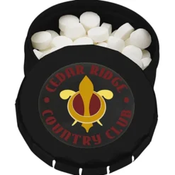 Breath Mint Tin with Sugar-Free Mints - 24 hr