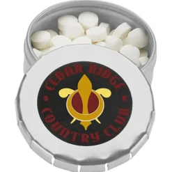Breath Mint Tin with Sugar-Free Mints - 24 hr