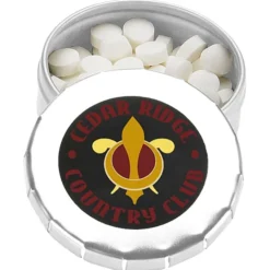 Breath Mint Tin with Sugar-Free Mints - 24 hr