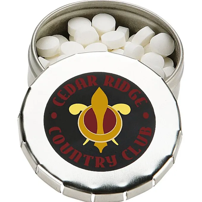 Breath Mint Tin with Sugar-Free Mints - 24 hr