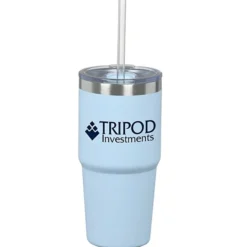 Brea Vacuum Tumbler with Straw - 14 oz.