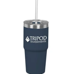 Brea Vacuum Tumbler with Straw - 14 oz.