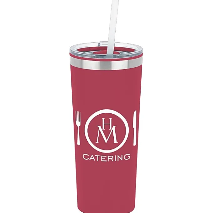 Bremen Tumbler with Straw - 24 oz