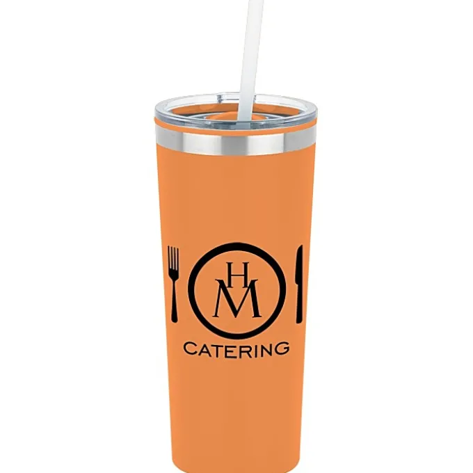 Bremen Tumbler with Straw - 24 oz