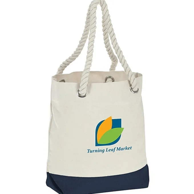 Briarwood Jute Accent Tote - Full Color