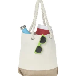 Briarwood Jute Accent Tote - Full Color