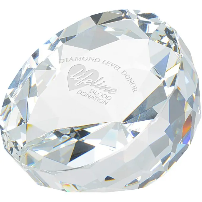 Brilliant Gem Crystal Paperweight