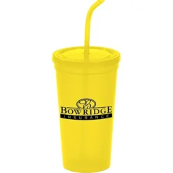 Brilliantly Bent Straw Tumbler - 22 oz. - 24 hr