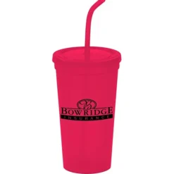 Brilliantly Bent Straw Tumbler - 22 oz. - 24 hr