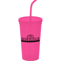 Brilliantly Bent Straw Tumbler - 22 oz.