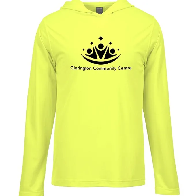 Brooklyn Long Sleeve Hooded Training T-Shirt