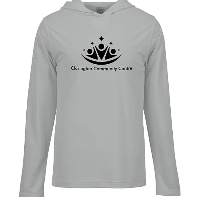 Brooklyn Long Sleeve Hooded Training T-Shirt