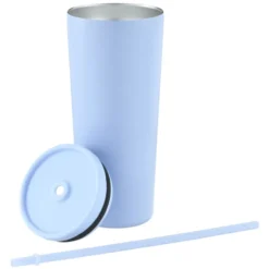 Brooklyn Vacuum Tumbler with Straw - 24 oz